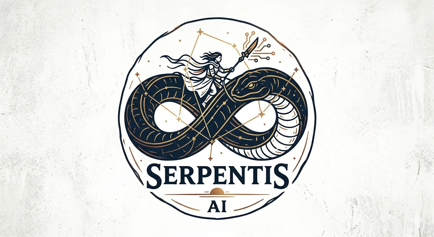 Стильный визуальный образ исследовательской системы Serpentis